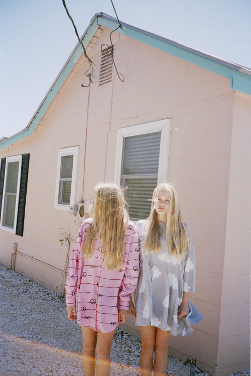 The twins for BALLAD OF LUNA IN BIRD COAT (2015) by Rebekah Campbell 