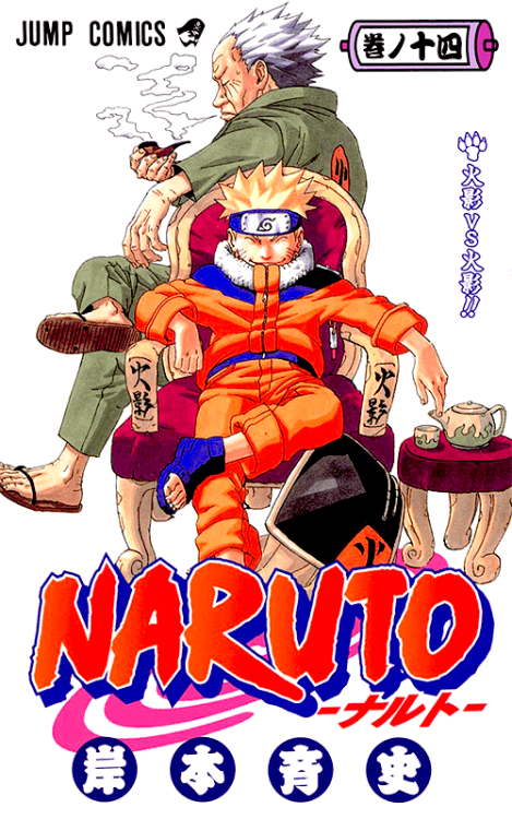       favourite Naruto volume covers