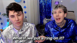 From the TIT aftershow. Dan says: "What if we put a ring on it?"