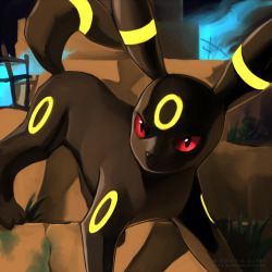 evilapple513:  UMBREON by EvilApple513 ———————————- DAY 19 - Favorite Eeveelution[DECEMBER POKEMON CHALLENGE] 