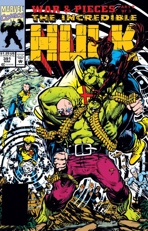 HULK READING ORDER: The Professor (1990-1992)Bruce Banner personality is merged with his green &