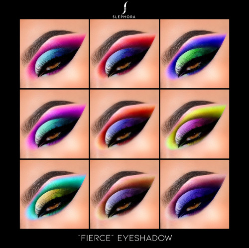 “FIERCE, WORK QUEEN, & MS. THING” EYESHADOW LOOKS! HQ Textures FIERCE EYESHADOW9 SwatchesWORK QU