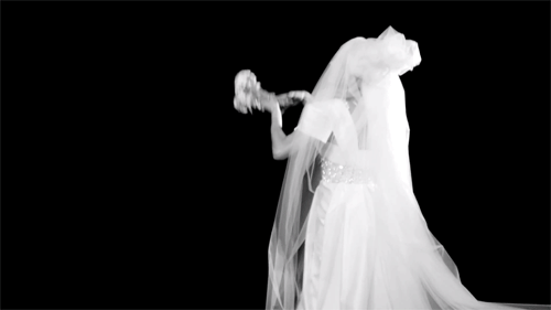 Dice Kayek x SHOWstudio - NoirThe Bride Scene