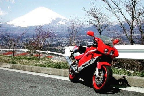 ちょっと昔に撮った写真σ(￣、￣=) 足柄峠（小山） #moterbike #mtfuji #ashigaratoge #ilikeit