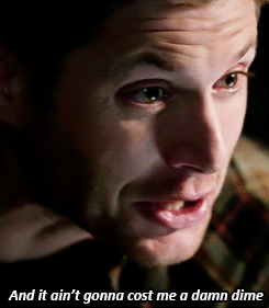 justjensenanddean:  Dean Winchester (a.k.a The Badass) | 10x10 - “The Hunter Games” 