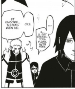 Raypazza:  See Sasuke Face Here!!!  He Is Earing Her Daughter Compliments Him And