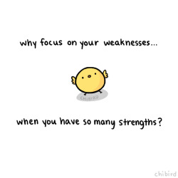 chibird:  Self confidence lesson #1! Let