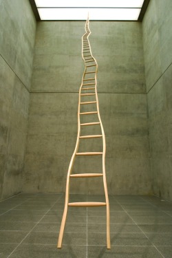 atavus:  Martin Puryear - Ladder for Booker T. Washington, 1996 