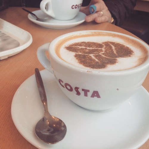 Well needed coffee after some shopping with my mum ☕️☕️☕️ #fblogger #costa #coffee