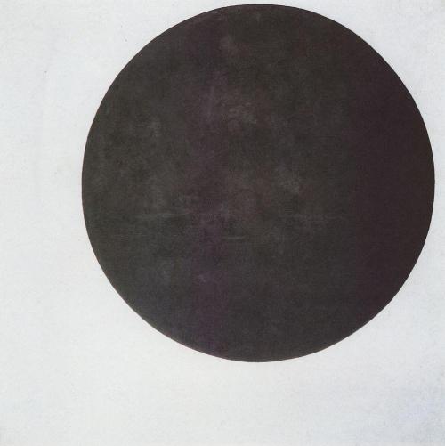 /////   Malevich. Black circle.1923 The supremacy of pure artistic feeling