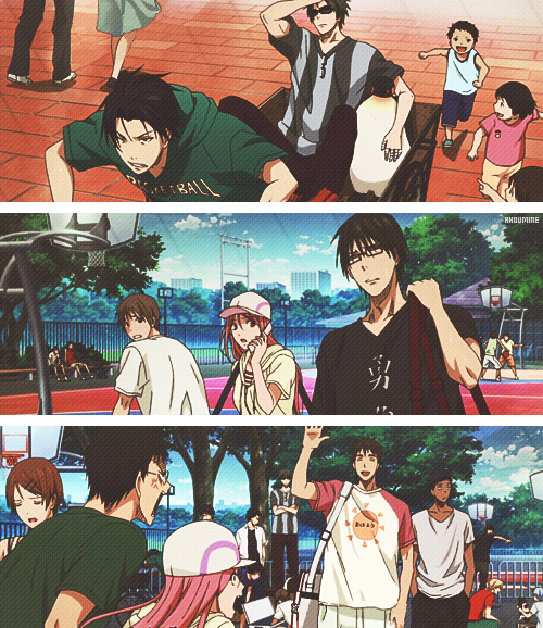 ryouzen-deactivated20150516:  Kuroko no Basket ending sequence ↳ ep. 14 → 24 