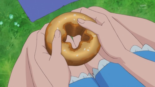 Star☆Twinkle Precure - Episode 1 #star twinkle precure #donut#anime food