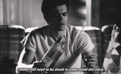  I think I still need to be drunk to understand this story 
