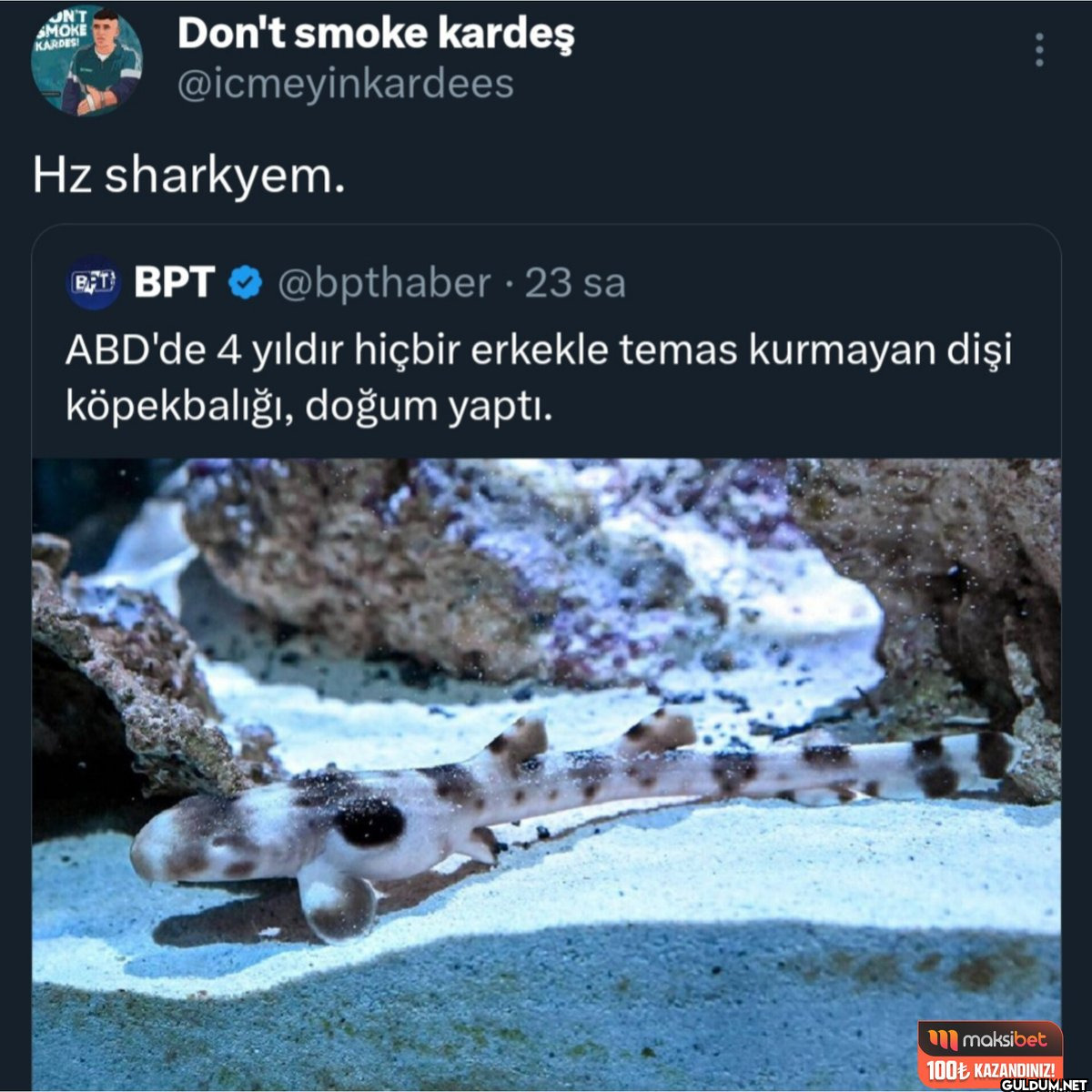 JN'T SMOKE KARDES Don't...