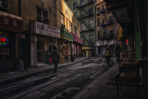 Tom Reese - NYC&rsquo;s Murder Alley, Doyers St. Chinatown, 2015   Photography 