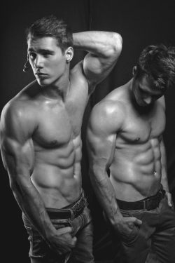 handsomemales:  alex and charlie kotze by