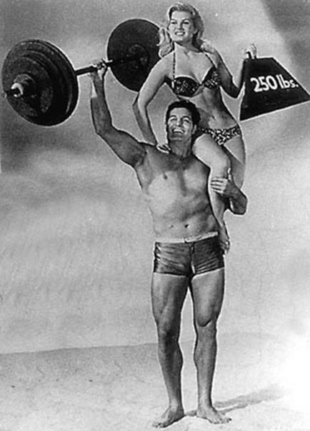 Peter Lupus &amp; Amadee Chabot / MUSCLE BEACH PARTY (1964)