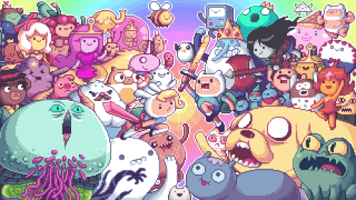 pixelartus:Adventure TimePixel Artist: Paul RobertsonSource: probertson.tumblr.com