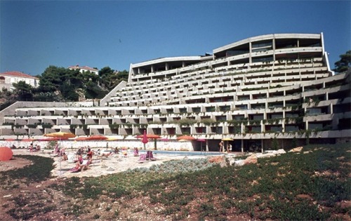 Hotel Libertas, Dubrovnik, 1968–74, arch. Andrija Čičin-Šain, Žarko Vincek