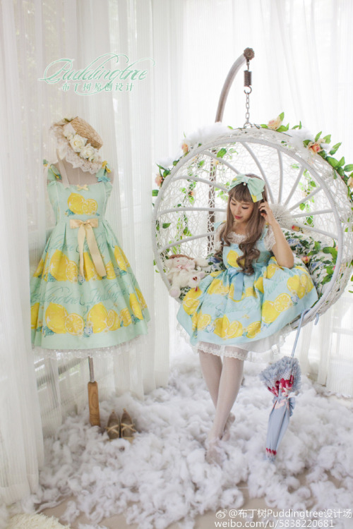 truth2teatold:  PuddingTree Lemon Tea jumperskirt preview