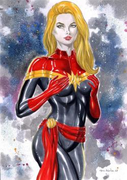 czm35x:Captain Marvel Carol Danvers by Marc