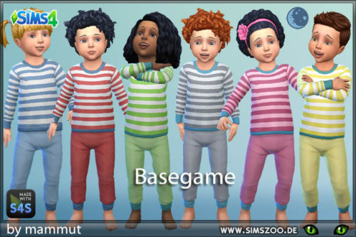 Blackys Sims 4 Zoo - Sleepwear for toddler by mammut. Details and...