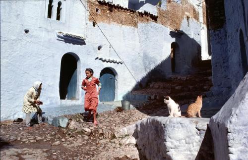 Sex 20aliens:  Morocco, Chefchaouen, 1985by Bruno pictures