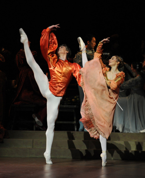 ballet performance, dancers in tights