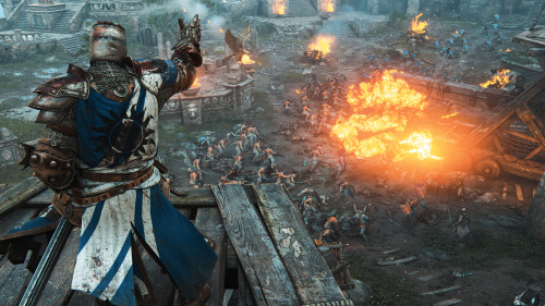 gamefreaksnz:   					For Honor: Ubisoft’s newest IP lets you play as a Knight, Viking or Samurai					Ubisoft has officially announced For Honor, a new IP mixing skill, strategy and team play with visceral, melee combat.View E3 trailer here. 