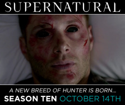 casfucker:  spntfw:  New Breed of Hunter is BORN! #Supernatural - Season 10 Premieres on Tuesday, October 14th, 2014 at 9/8c on The CW  #this is my fetish 