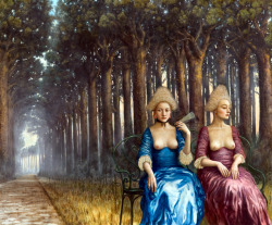 bellsofsaintclements:“The distant voice of reason” (2010) by British-Australian artist Mike Worrall (*1942).