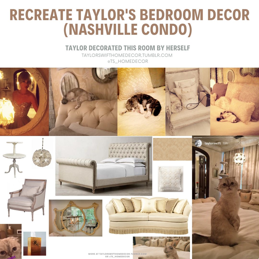 Taylor Swift Home Decor — Recreate Taylor's bedroom