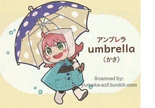Spy X Family Workbook Scans - Part 1