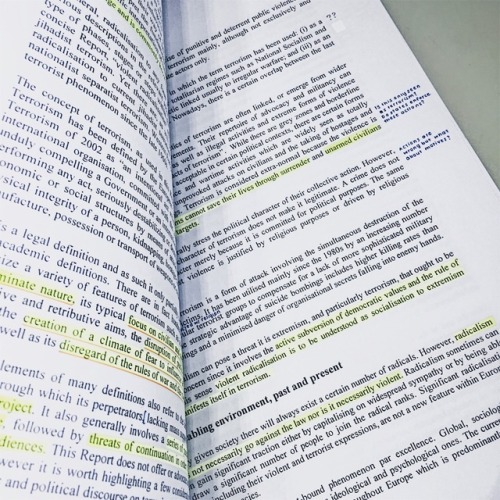 brbimstudying:14th apr 2018 | annotations for a report i’d been assigned. they seem p plain to me, b