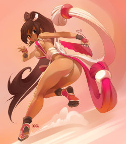 caos9000:  Mai Shiranui by xa-xa-xa