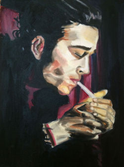 criminalsandliars:  i cant believe i handed in matty healy fanart for a grade 