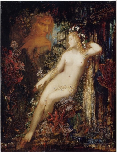 enchantedbook:“Galatea”  Gustave Moreau, 1880