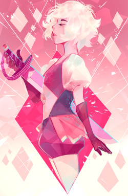 crimson-chains: Pink Diamond! :DThe top one will be available as a print ^^