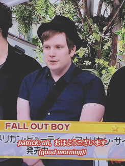 patrick-vaughn:  ♡ patrick speaking japanese and being super proud of himself ♡