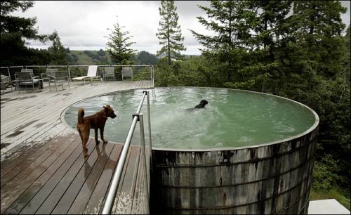 aliciaaadanielle: aros: Breuer/Lundberg Cabin. LUNDBERG DESIGN  livestock tank pool. 25-feet di
