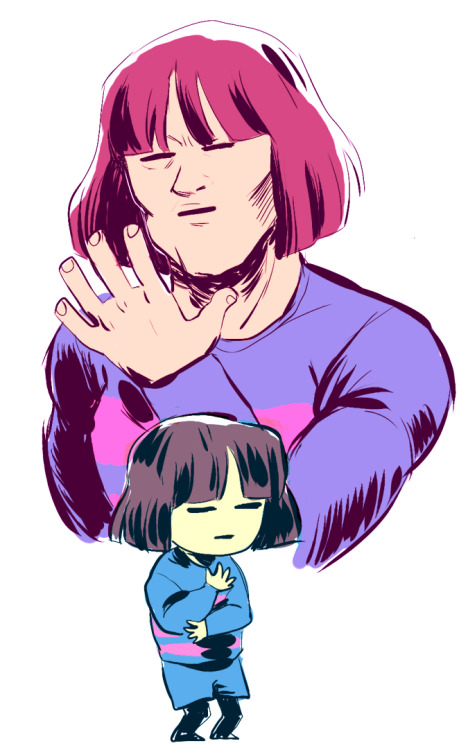 spatsula:  luoiae:  i forgot to post dis  frisk’s persona. john cena  fuck