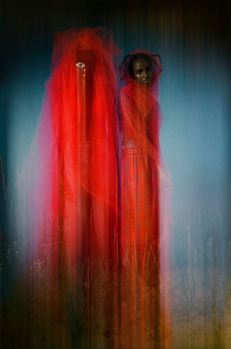 distantvoices:  Bibi Abdulkadir and Nyaueth Riam By Marie Schuller For King Kong Magazine SS18