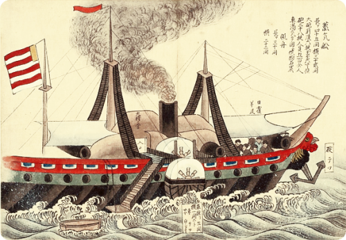 Today in History, July 8-14th, 1853, Commodore Perry Opens Relations with Japan at the Point of a Gu