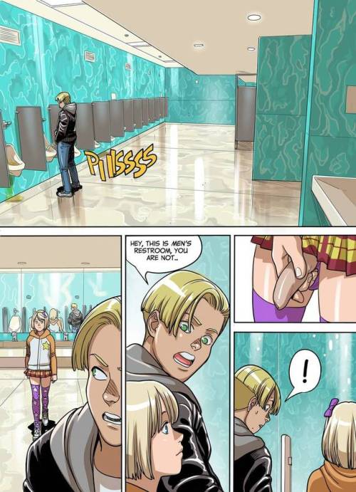 trans-and-shemale-desires: Here you go folks another fave hentai trap comic of mine (part 1)! And I 