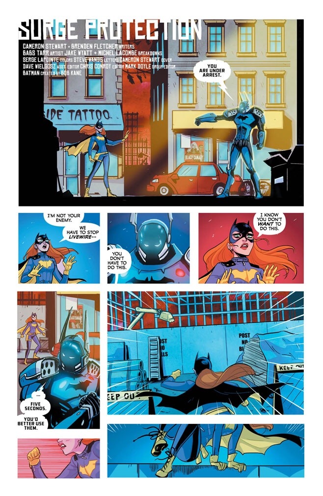 babsdraws:  ⚡️⚡️⚡️⚡️New #Batgirl 43 out tomorrow…!!!! ⚡️⚡️⚡️