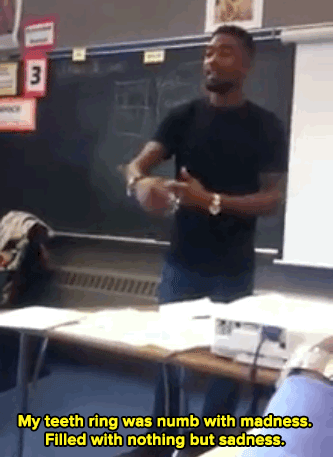 micdotcom:  micdotcom:  Watch: Best substitute teach ever performs jaw-dropping