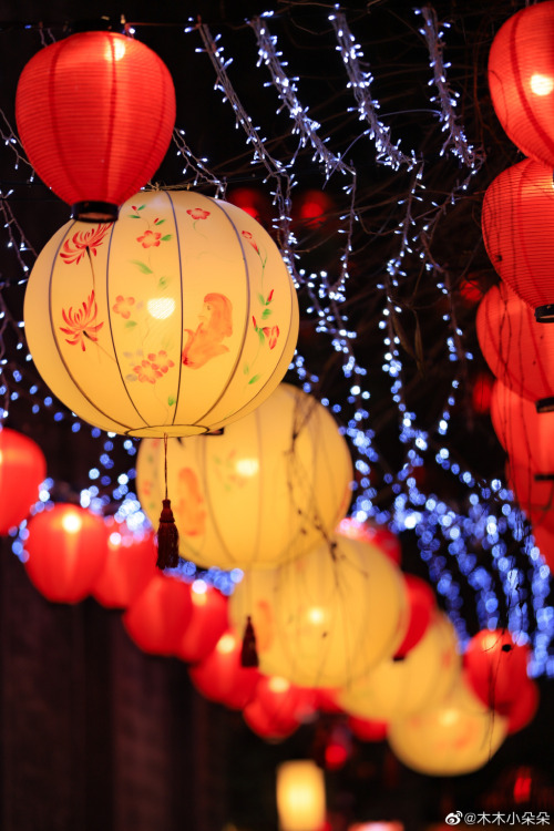 fuckyeahchinesegarden:chinese lantern in nanjing by 木木小朵朵 Wow!