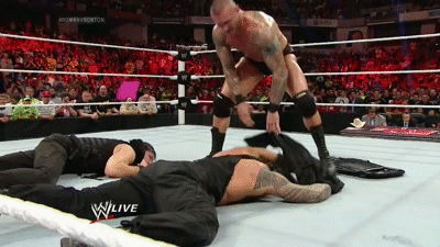 Randy Orton violent stripping Roman Reigns. porn pictures