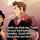 maskedbender:    “Mako’s personality can best be characterized as stoic and brooding.”