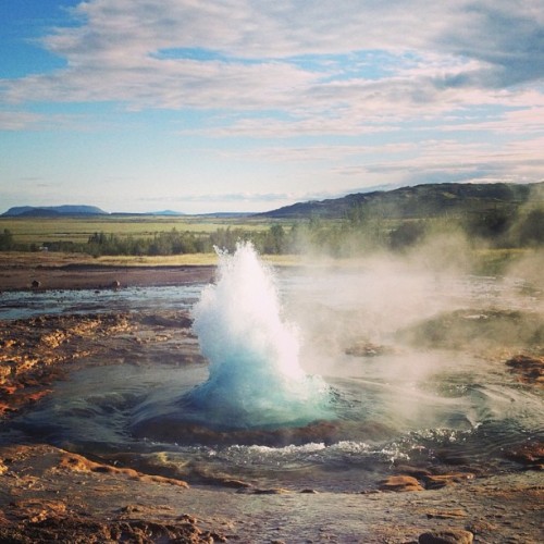 instagram:  Erupting Hot Springs at Iceland’s adult photos